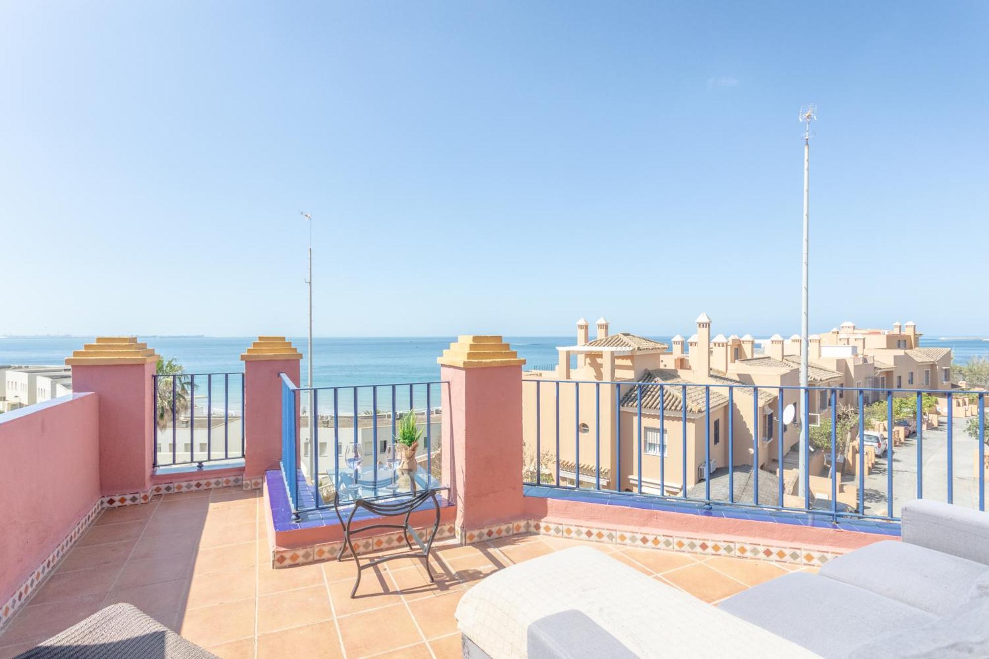 فيلا Wehostcostaluz-Maison Zen Au Bord De Mer إل بويرتو دي سانتا ماريا المظهر الخارجي الصورة